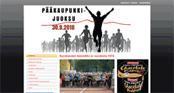 Desktop Screenshot of paakaupunkijuoksu.fi